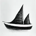 Midjourney logo - Generative AI AI company